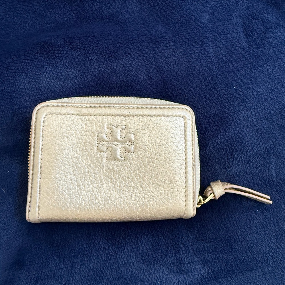 Tory Burch Gold Wallet